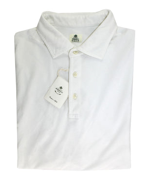 Luigi Borrelli Polo Shirt White