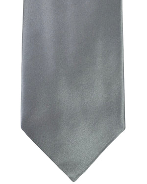Emporio Armani Tie Solid Gray