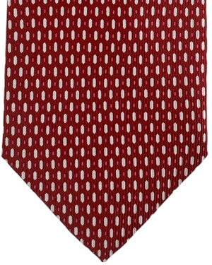 Cesare Attolini Tie Red Pattern