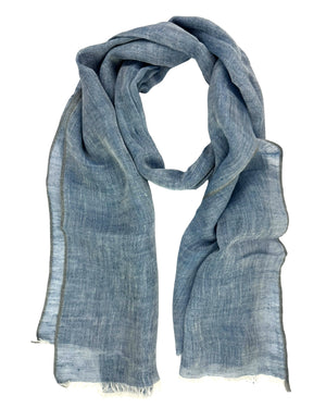 Cesare Attolini Scarf Dark Blue