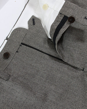 Cesare Attolini Suit Beige Brown Houndstooth Wool EU 54/ US 44 SALE