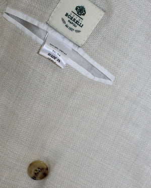 Luigi Borrelli Sport Coat Light Gray Genuine