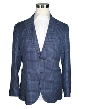 Luigi Borrelli Sport Coat Dark Blue