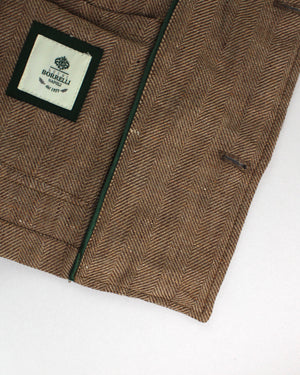 Luigi Borrelli Coat Brown Gray