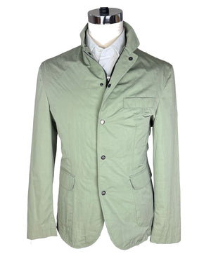 Luigi Borrelli Rain Coat Light Green