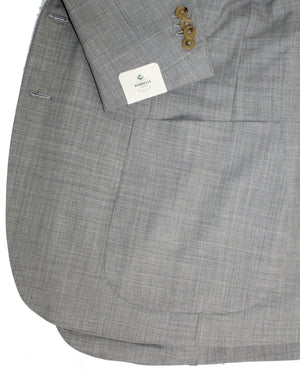 Luigi Borrelli Sport Coat Gray EU 50/ US 40 Wool Silk