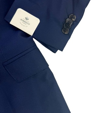 Luigi Borrelli Suit Navy New