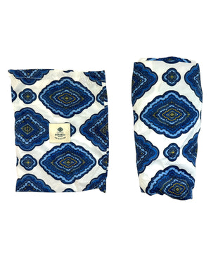 Luigi Borrelli Swim Shorts Blue Medallion New