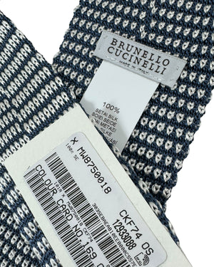 Brunello Cucinelli authentic Square End Knitted Tie