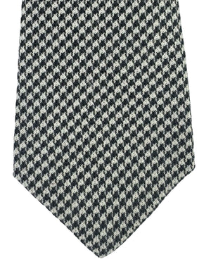 Brunello Cucinelli Tie Houndstooth - Wool Silk