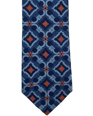 Salvatore Ferragamo Skinny Tie Blue