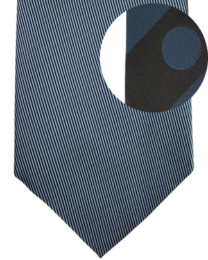 Gene Meyer Tie Metal Gray Olive Design