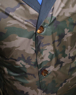 Kired Jacket Reversible Dark Blue/ Camo Rain Coat