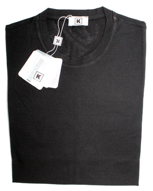 Kired Kiton T-Shirt Black Crêpe Cotton 54 / XL SALE