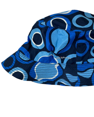 Kiton Bucket Hat Blue Design - L