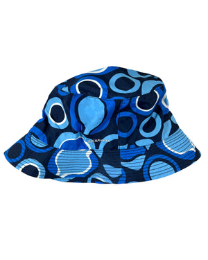 Kiton Bucket Hat Blue