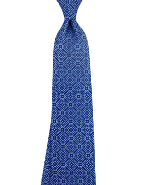 Stefano Ricci Tie Royal Blue Medallions