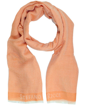 Stefano Ricci Scarf Peach - Men
