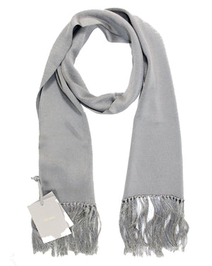 Tom Ford Scarf Gray Fringe clearance