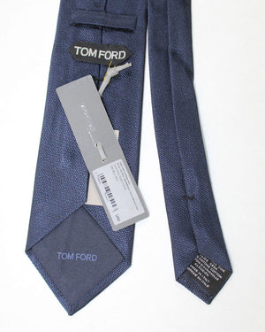 Tom Ford Tie Solid Midnight Blue