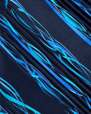 Vitaliano Pancaldi Pleated Silk Tie