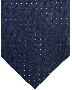 Ermenegildo Zegna Midnight Blue Micro Dots