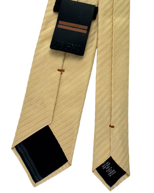Ermenegildo Zegna Tie Taupe Tonal Stripes