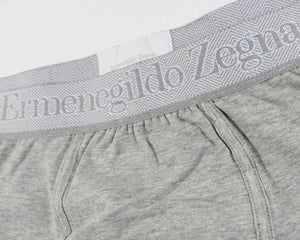 Ermenegildo Zegna Boxer Briefs Gray Men Underwear 2 Pack Stretch Cotton XXL SALE