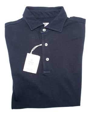 Luigi Borrelli Polo Shirt Dark Navy