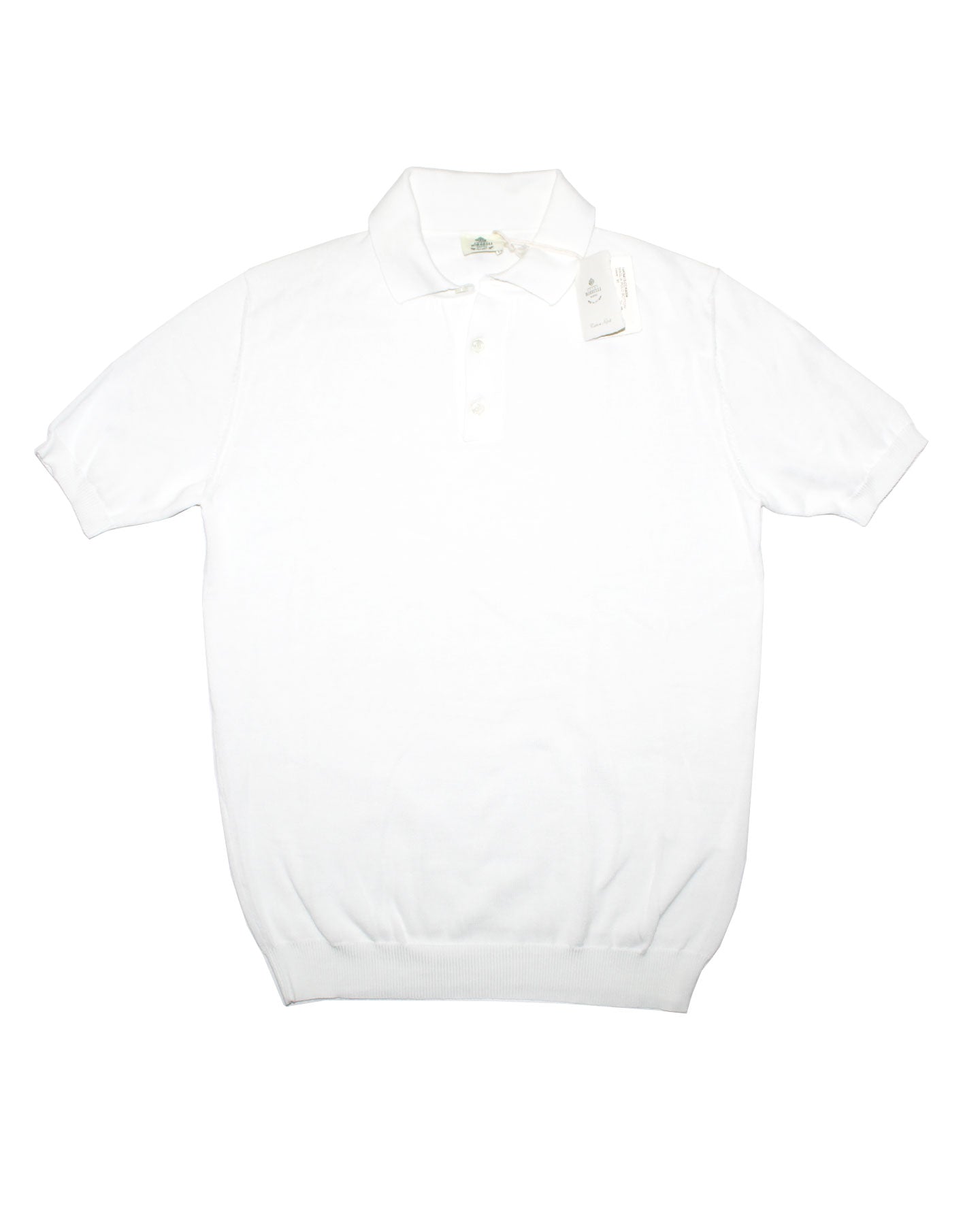 Luigi Borrelli Polo Shirt White