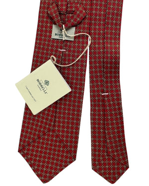 Luigi Borrelli Tie Red Gold Chain Link