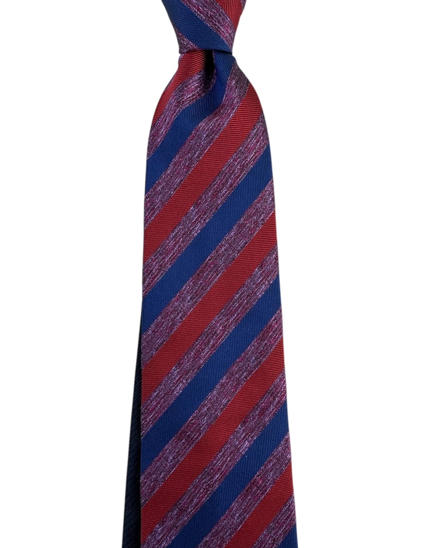 Missoni Tie Navy Red Stripe 