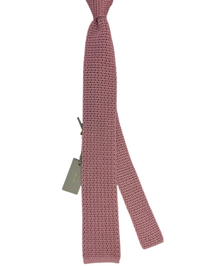 Tom Ford Square End Knitted Tie Dust Pink