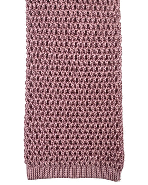 Tom Ford Square End Knitted Tie Dust Pink