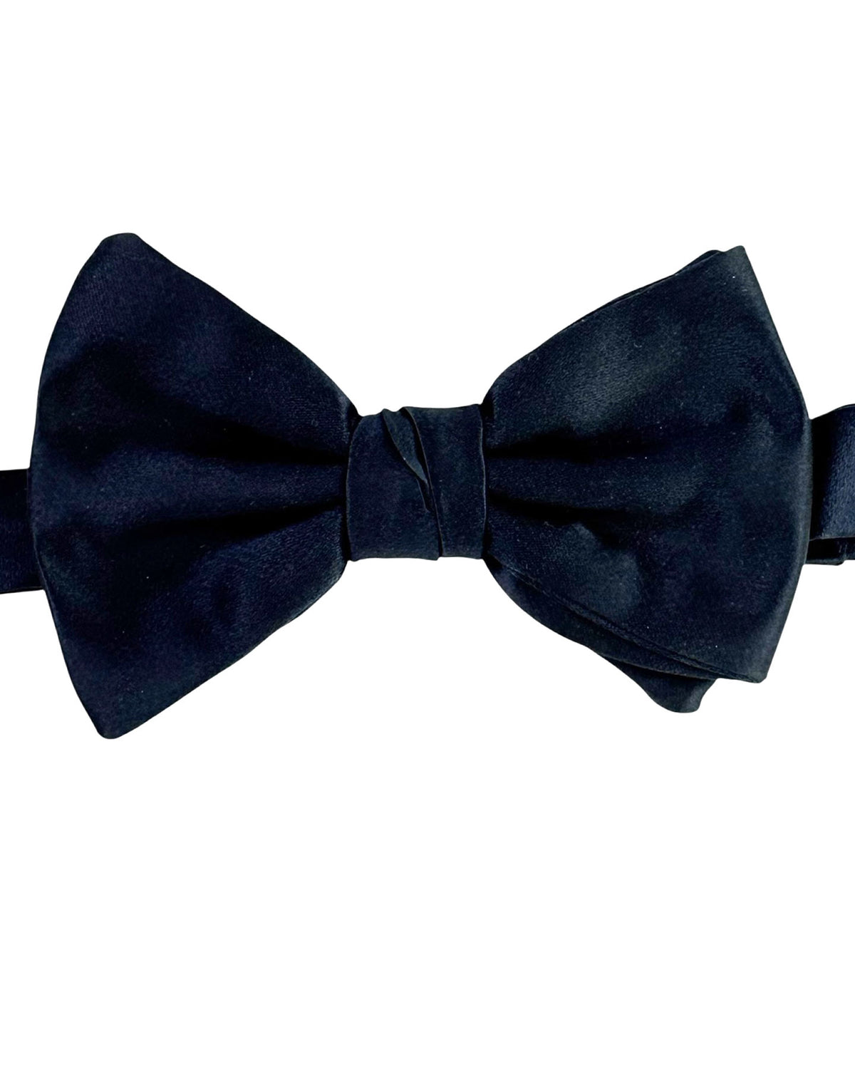 Armani Silk Bow Tie Midnight Blue