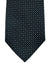 Armani Silk Tie Black Gray MicroPattern