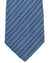 Armani Silk Tie Metal Blue Stripes