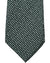 Armani Silk Tie Black Silver Geometric