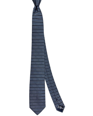 Armani Silk Tie Antracite Gray Design