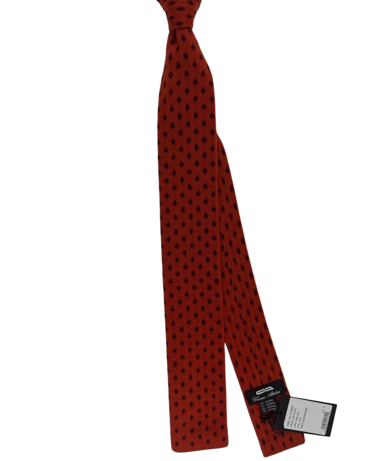 Rust Orange Tie