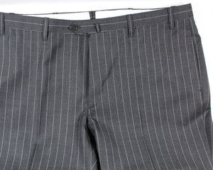 Cesare Attolini Suit Gray Stripes EU 58/ US 48