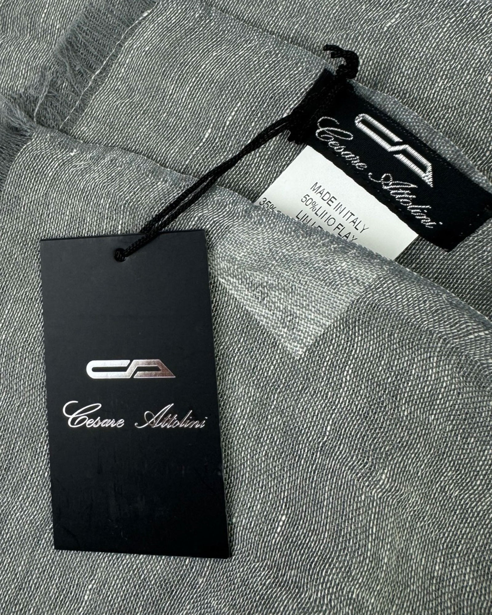 Cesare Attolini Scarf Gray 