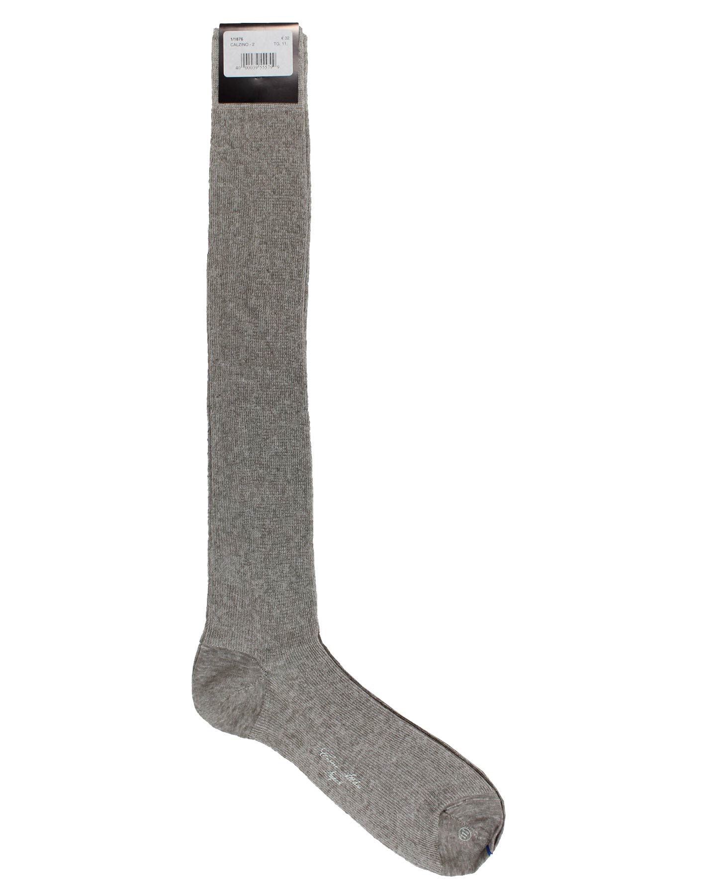 Attolini Gray Socks Linen Cotton