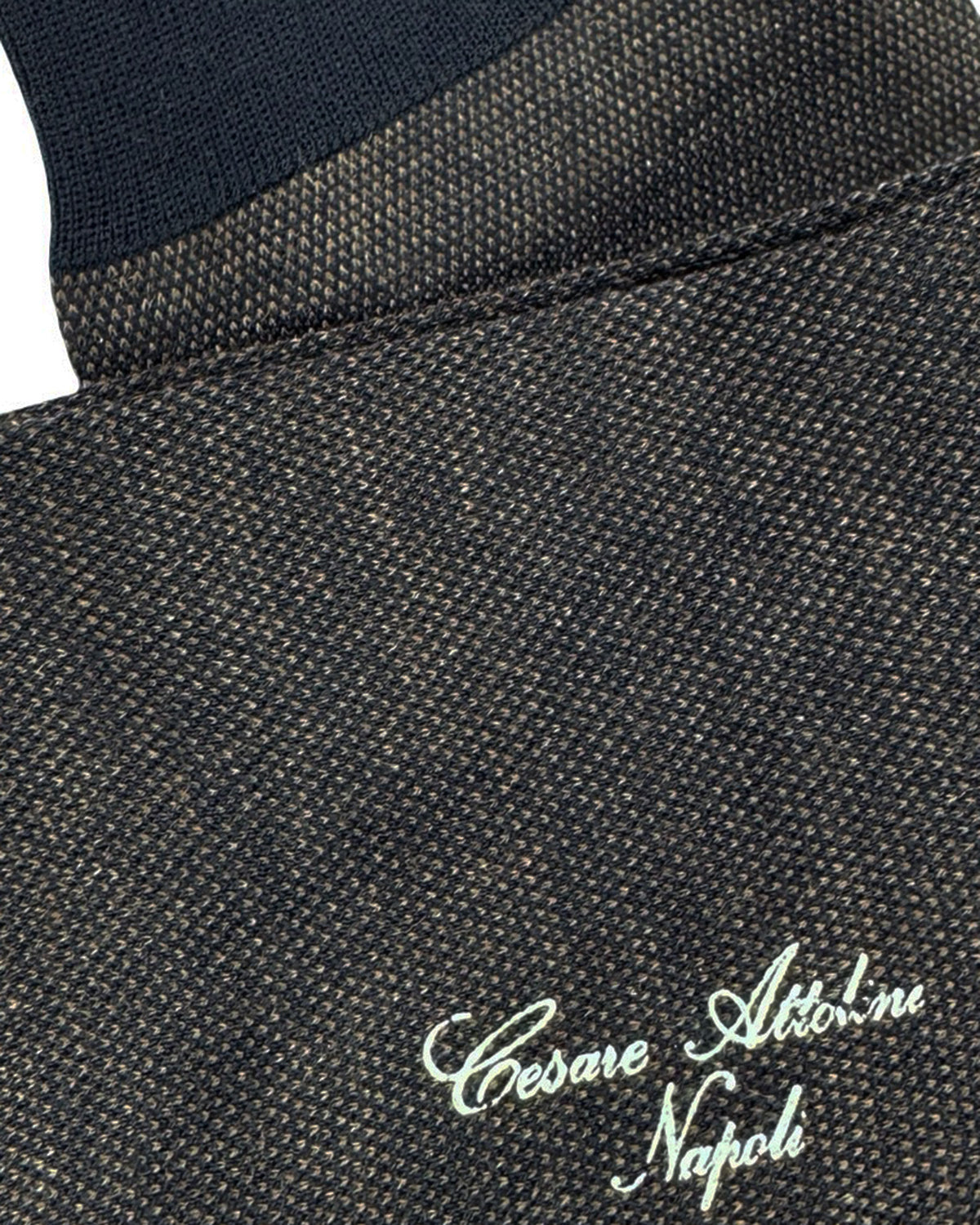 Cesare Attolini Socks Solid Gray US 11 1/2 - EU 45 Over The Calf