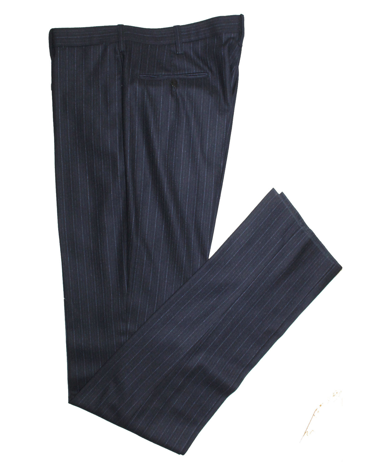 Cesare Attolini Suit Midnight Blue Stripes Pants