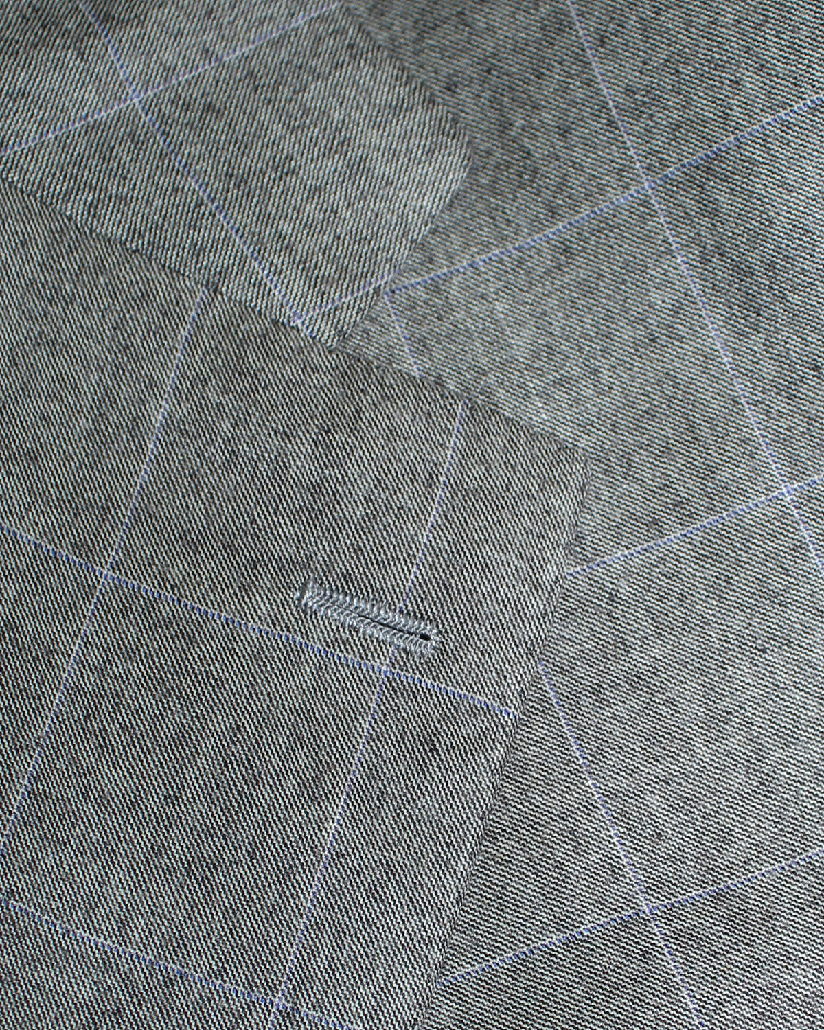 Cesare Attolini Wool Suit Gray Windowpane Design EU 50/ US 40