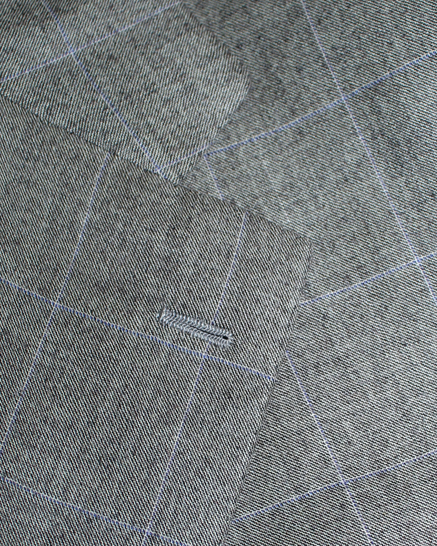 Cesare Attolini Wool Suit Gray Windowpane EU 50/ US 40
