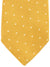 Attolini Silk Tie Orange Silver Micro Dots