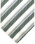 Cesare Attolini Silk Tie White Silver Gray Brown Stripes