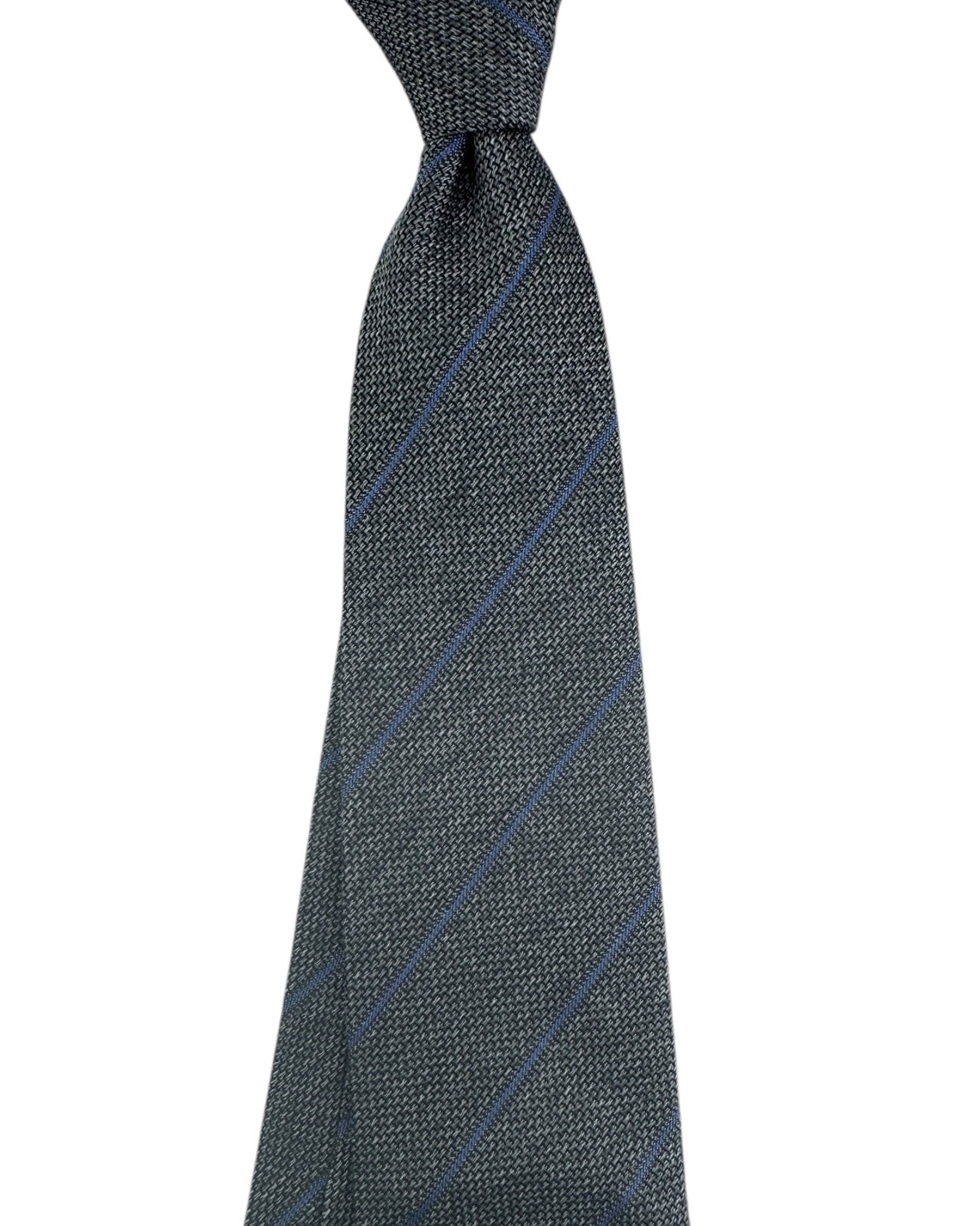 Cesare Attolini Silk Tie Gray
